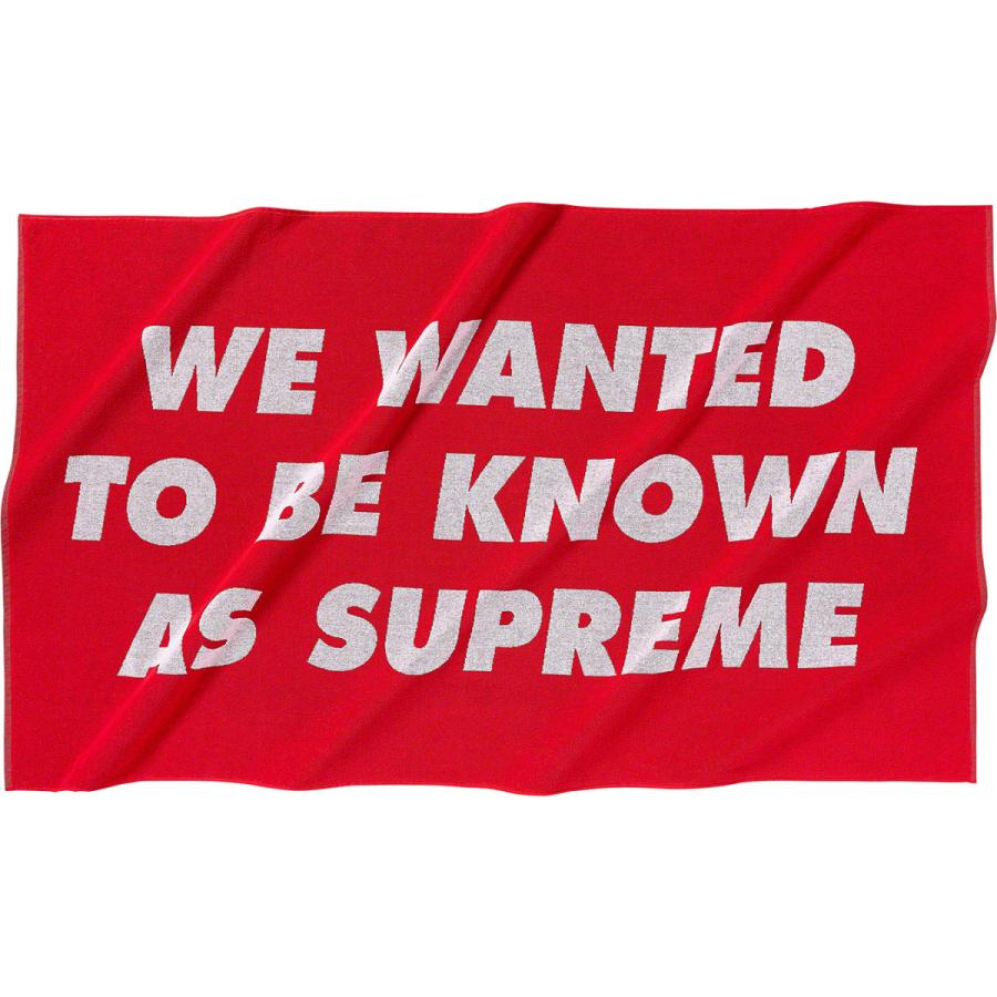 Supreme × Tenugui Towel 赤、ネイビー 【公式通販】