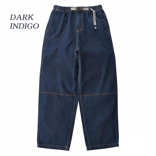 グラミチ GRAMICCI 送料無料！ デニムワイドパンツ DARK INDIGO DENIM