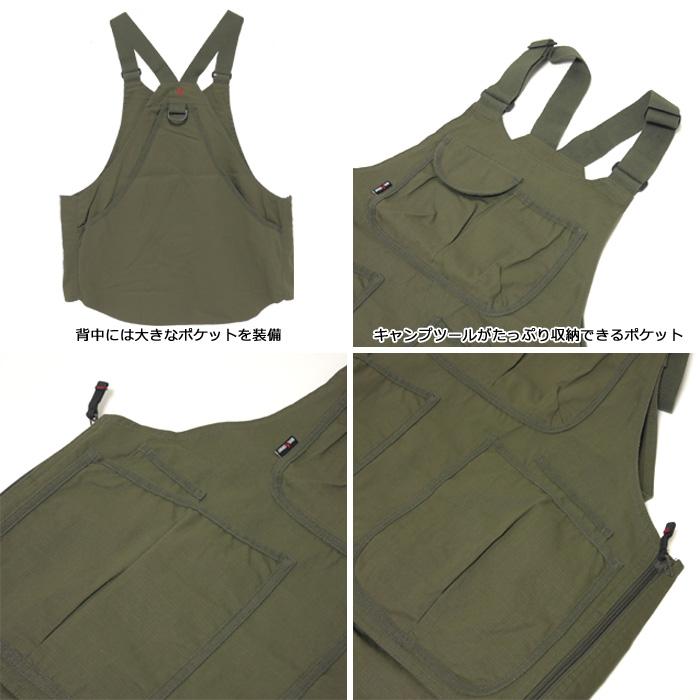 グリップスワニー　GRIP SWANY　ファイアープルーフエプロンベスト　FIREPROOF APRON VEST　ユニセックス　GSV-04　難燃　炭用　焚火　メンズ　レディース｜greenlabo555｜05