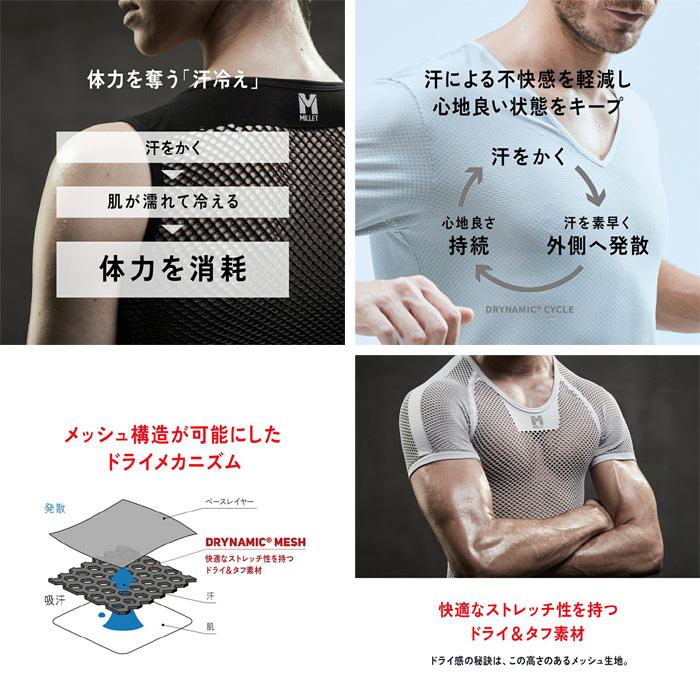 MILLET（ミレー） ドライナミックメッシュボクサー DRYNAMIC MESH