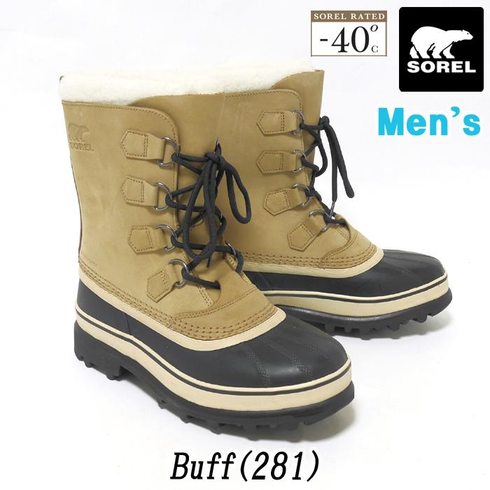 SOREL（ソレル） スノーブーツ メンズ カリブーウォータープルーフ