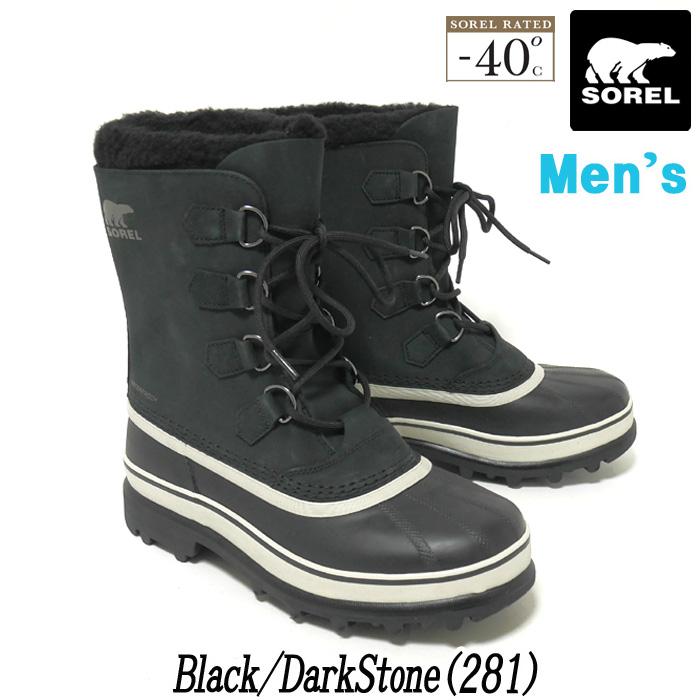 SOREL（ソレル） スノーブーツ メンズ カリブーウォータープルーフ
