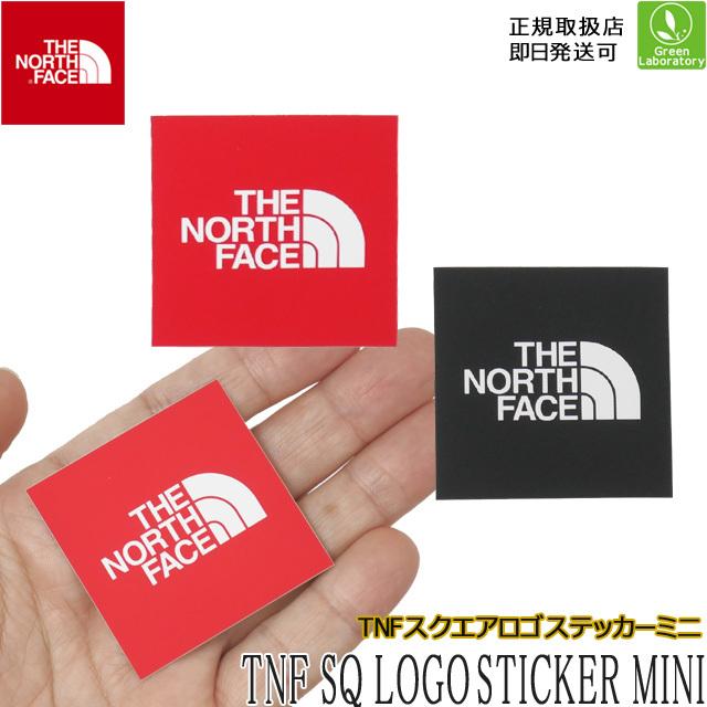 THE NORTH FACE ザ ノースフェイス 実物 ステッカー TNF スクエアロゴステッカーミニ メーカー直送 シール SQUARE カッティング MINI LOGO STICKER NN32015