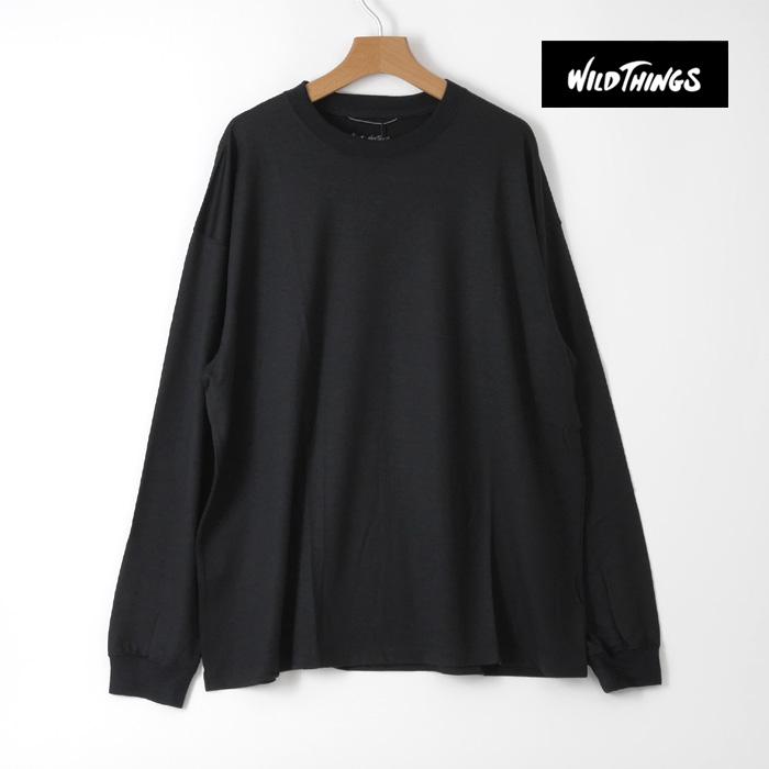 WILD THINGS（ワイルドシングス） 長袖Tシャツ 2025秋冬 ウールティー 