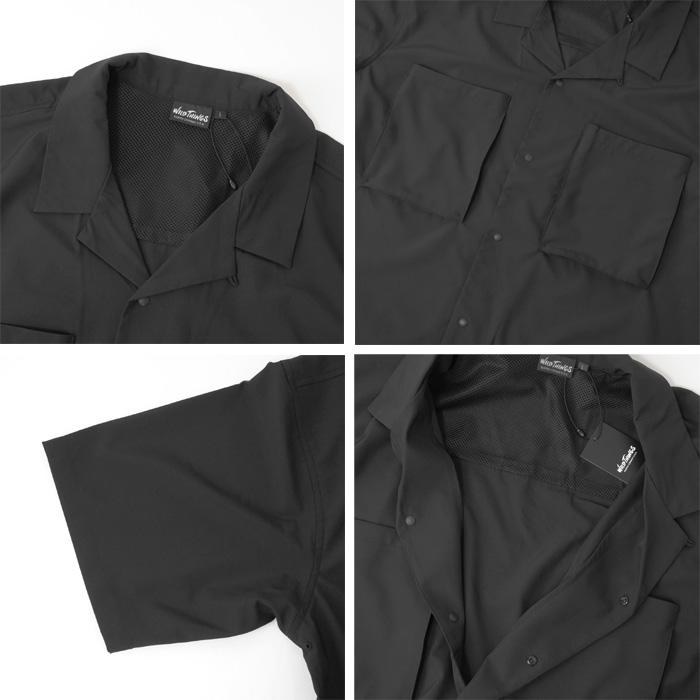 ワイルドシングス　シャツ　オープンカラーポケットシャツ　（メンズ）　WILDTHINGS　OPEN COLLAR POCKET SHIRT　タウンユース　アウトドア　WT26041AD_3