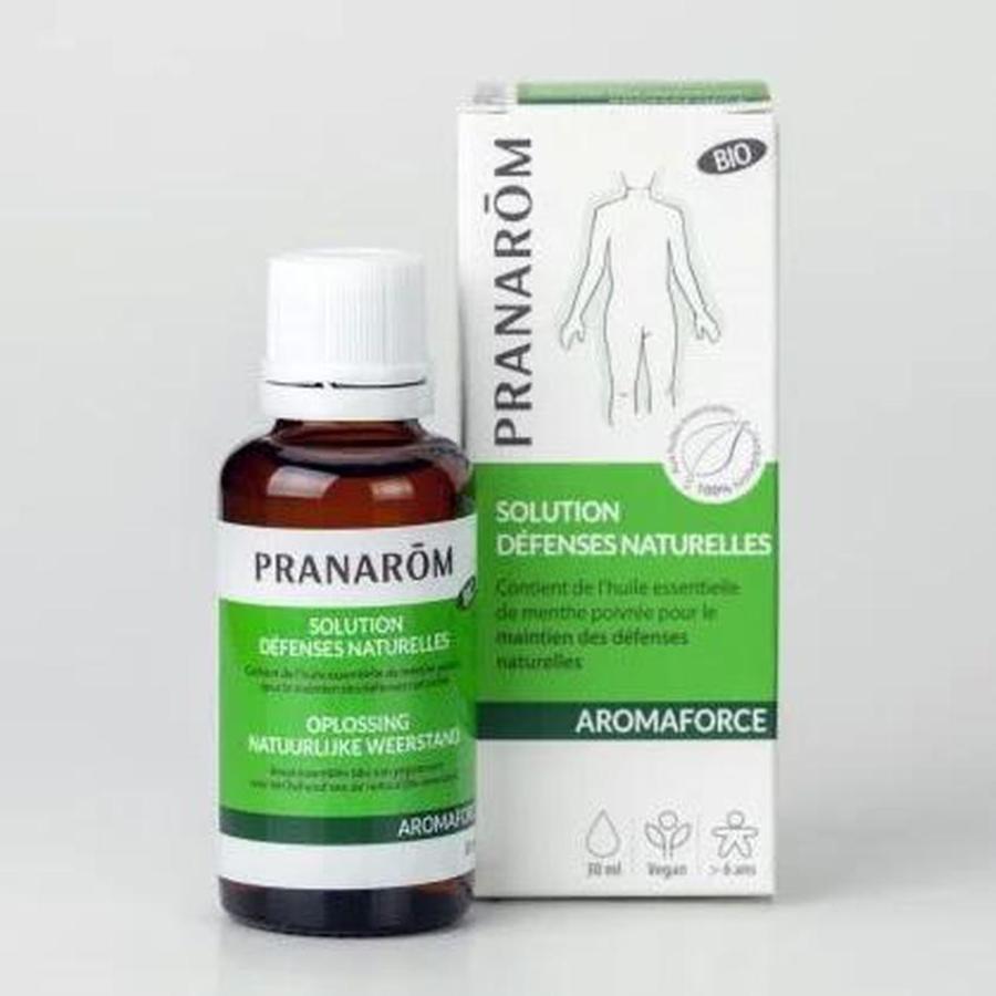 アロマフォース ローション 30ml 化粧用油 モヤモヤする スッキリしない 調子がでないときにプラナロム マッサージオイル 背中 胸 デコルテ アロマ オイル | プラナロム
