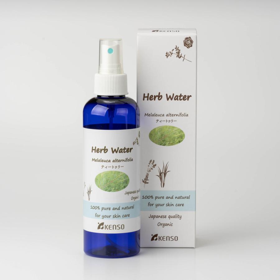 ティートゥリーウォーター 健草医学舎 200ml 化粧水 芳香蒸留水 ハーブウォーター フローラルウォーター オーガニック ハイドロソル 無添加 アロマ 公式 ケンソ- | 
