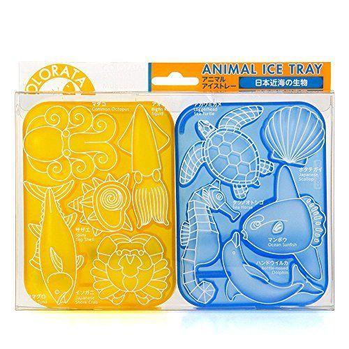 カロラータ アニマル アイストレー 型 魚 シリコン チョコレート 食洗機可能 日本近海の生物 約10 13 5 2 8cm 祝開店 大放出セール開催中