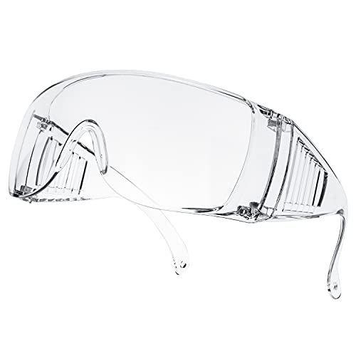 保護メガネ ゴーグル 一眼型 防曇 安全ゴーグル 保護用アイゴーグル 眼鏡着用可 高額売筋 男女兼用 防塵ゴーグル お得セット MJPHM-2 透明 軽量