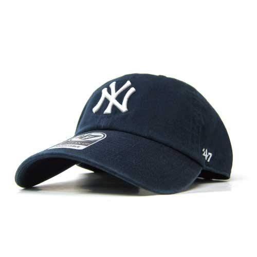 2022年最新入荷 '47 Brand MLB カジュアルキャップ(CLEAN UP CAP/クリーンナップ キャップ) ニューヨーク・ヤンキース ベビー帽子