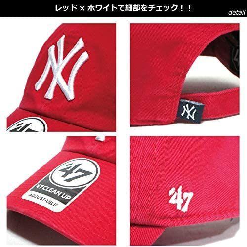 '47 Brand MLB カジュアルキャップ(CLEAN UP CAP/クリーンナップ キャップ) ニューヨーク・ヤンキース｜greenlinestore｜06