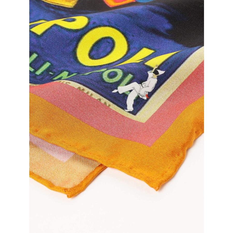 訳あり商品 ブリッラペルイルグスト Spacca 36 Orange メンズ ポケットチーフ Napoli Neapolis 財布 帽子 ファッション小物