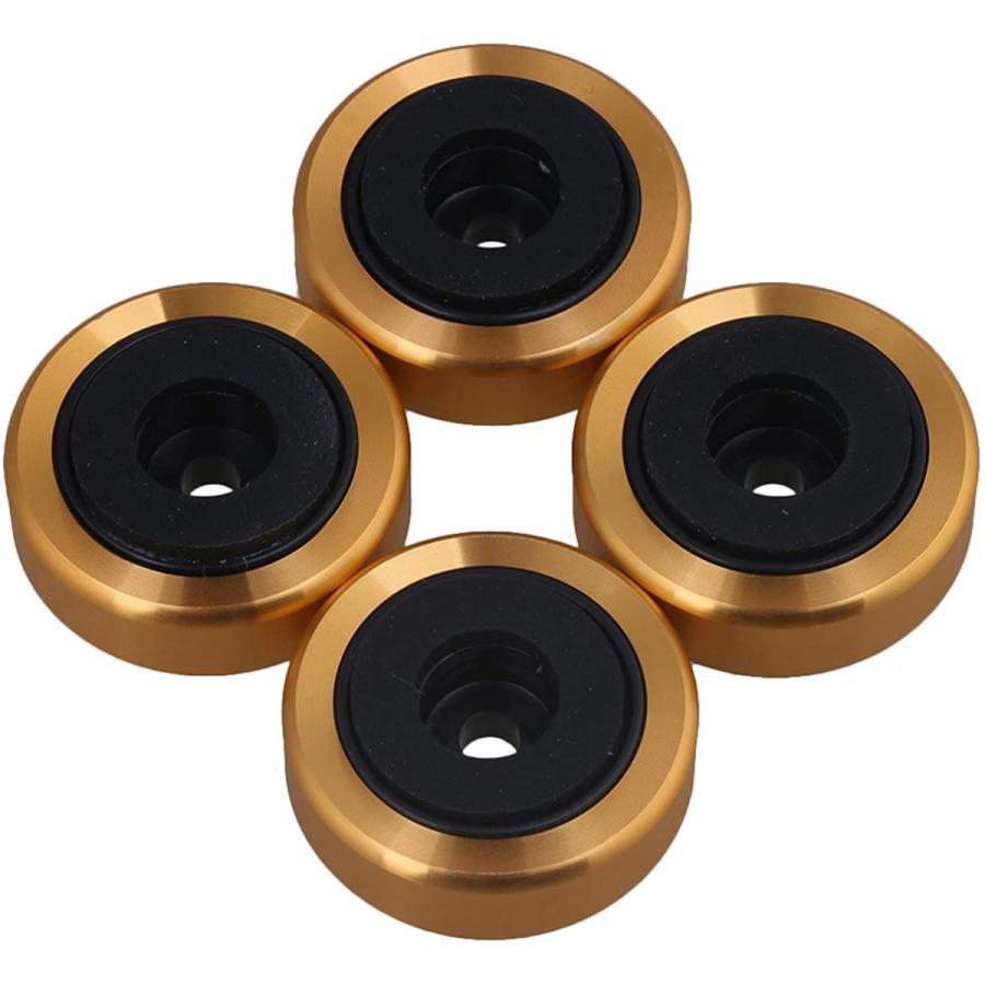 Yibuy 4個入れ 30x11mm ゴールド アルミ合金 プラスチック スピーカー独立性ベース オーディオスピーカーアンプCDプレーヤー用 :20210820160438-01230:green-store - 通販 - Yahoo!ショッピング Yibuy 4個入れ 30x11mm ゴールド アルミ合金 プラスチック スピーカー独立性ベース オーディオスピーカーアンプCDプレーヤー用 :20210820160438-01230:green-store - 通販 - Yahoo!ショッピング