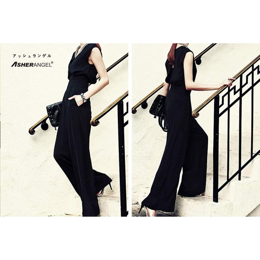 Asherangelレディース オーバーオール オールインワン パンツドレス サロペット パーティー ドレス パーティドレス 結婚式 コンビ グランドセール