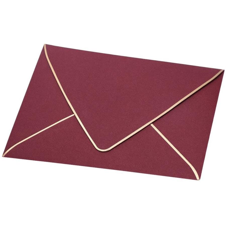 New限定品 封筒 おしゃれ 洋封筒 洋形7号 長形 洋7封筒 洋形 ふうとう 金箔をきせる 無地 アンティーク 郵便番号枠なし ビジネス封筒 パーティー Shipsctc Org