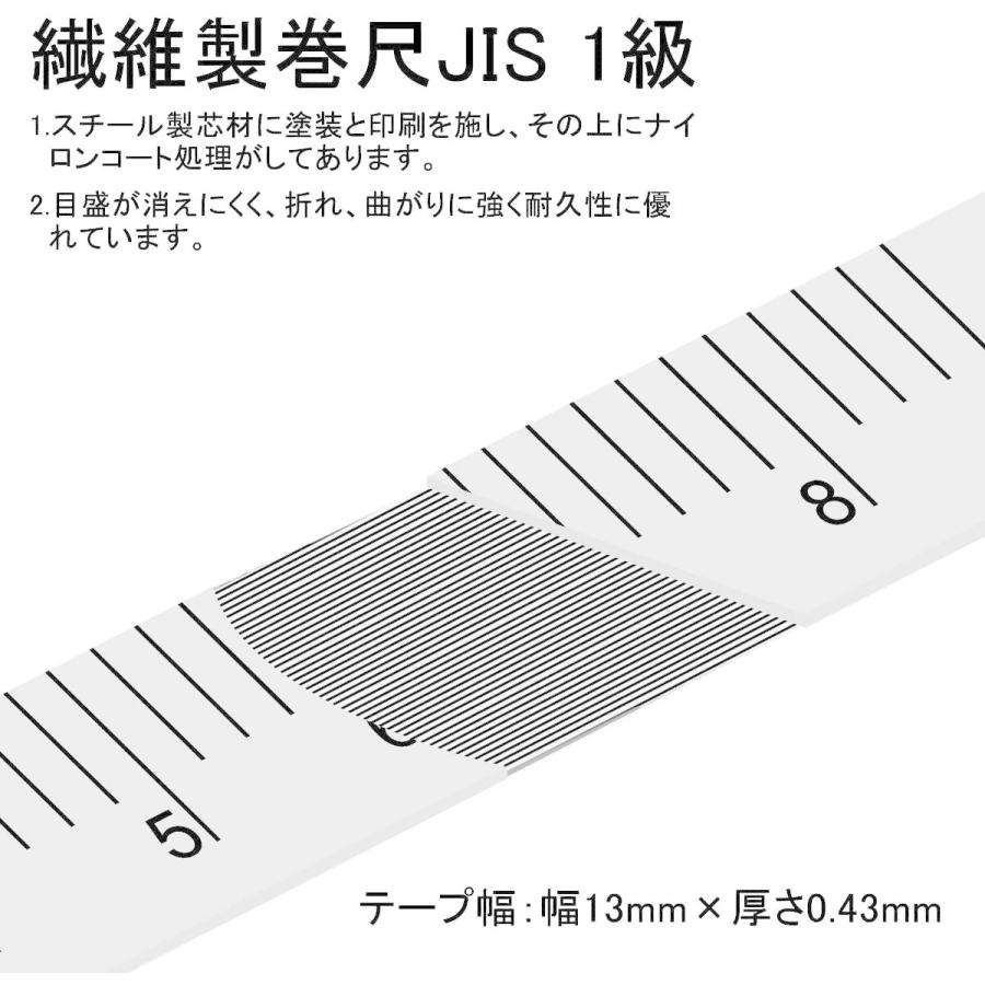 超目玉枠 Firecoreメジャー 巻尺 50m エンジニアスーパー F J508 スケール テープメジャー 巻き尺 測量用品 Aynaelda Com