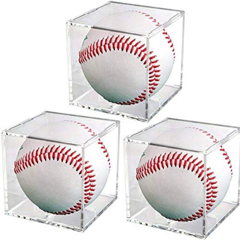 野球ボールケース 透明 クリア 四角 ベースボール 変色を防止す Uv対策のボールケース 保管 コレクション 透明ケースホルダー お土産収納 Green Store 通販 Yahoo ショッピング