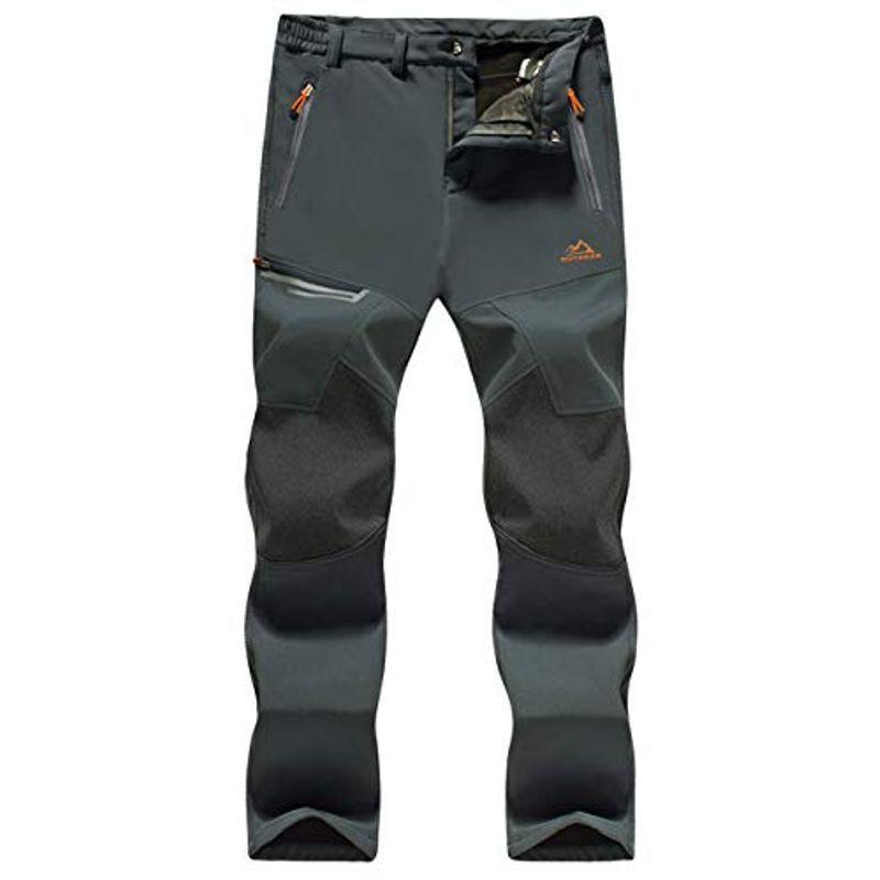 Magcomsen 登山 パンツ メンズ 裏フリース 秋 冬 超目玉 厚手 裏起毛 ズボン 防寒 大きいサイズ 防風 釣り 作業着