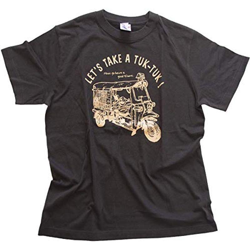 ｔシャツ 半袖 トゥクトゥク タイ アジア 車 バイク 乗り物 イラスト 綿100 シンプル 手書き オシャレ クール エスニック アジア Green Store 通販 Yahoo ショッピング