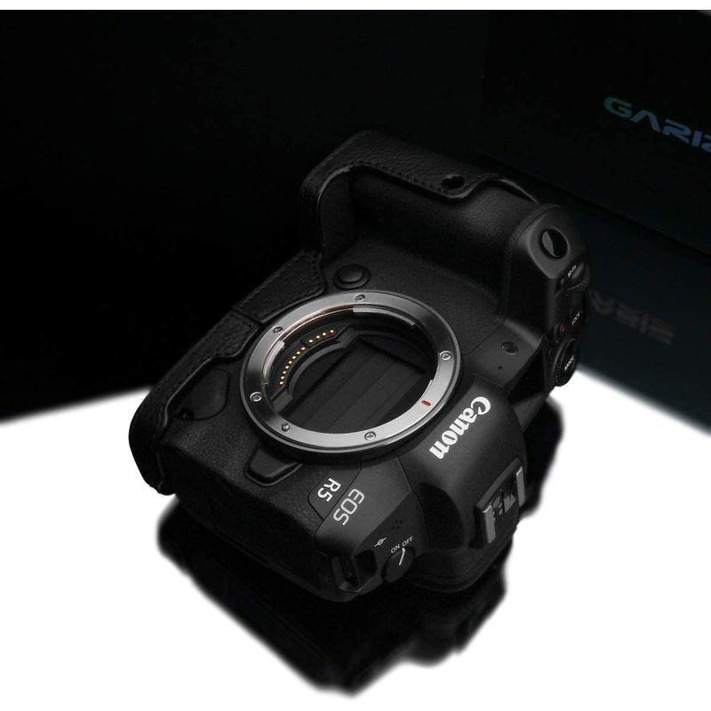 GARIZ Canon EOS R5/R6 兼用 本革カメラケース XS-CHEOSR5BK ブラック｜greenlinestore｜16