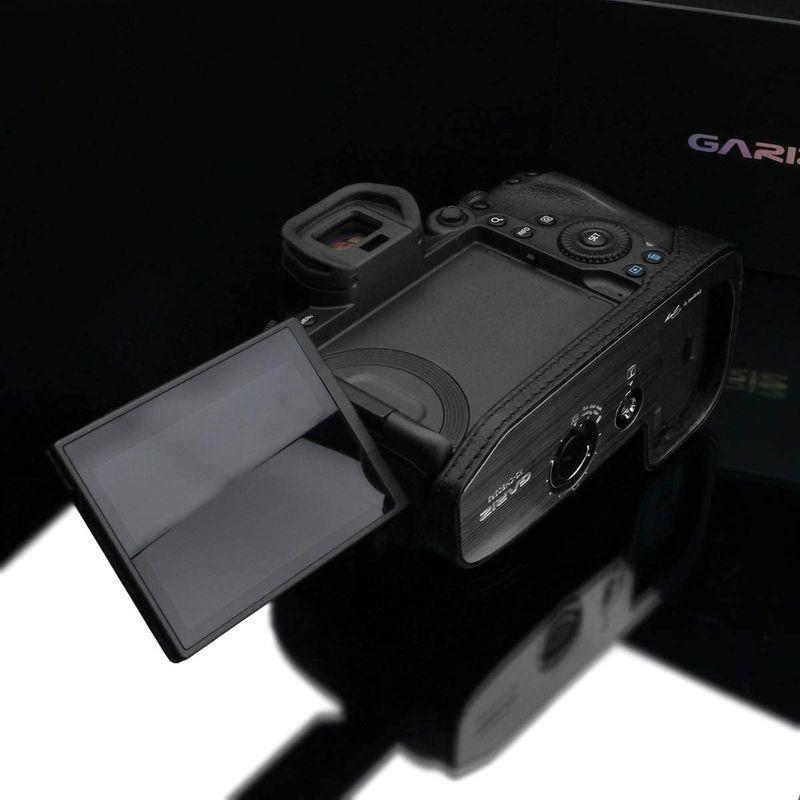 GARIZ Canon EOS R5/R6 兼用 本革カメラケース XS-CHEOSR5BK ブラック｜greenlinestore｜04