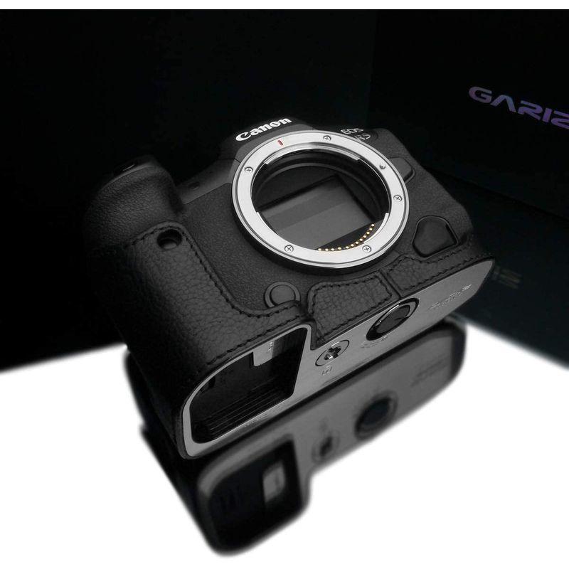 GARIZ Canon EOS R5/R6 兼用 本革カメラケース XS-CHEOSR5BK ブラック｜greenlinestore｜10
