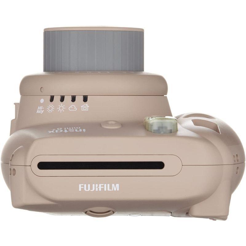 FUJIFILM インスタントカメラ チェキ instax mini8プラス 接写レンズ・純正ハンドストラップ付き ココア INS MINI｜greenlinestore｜07