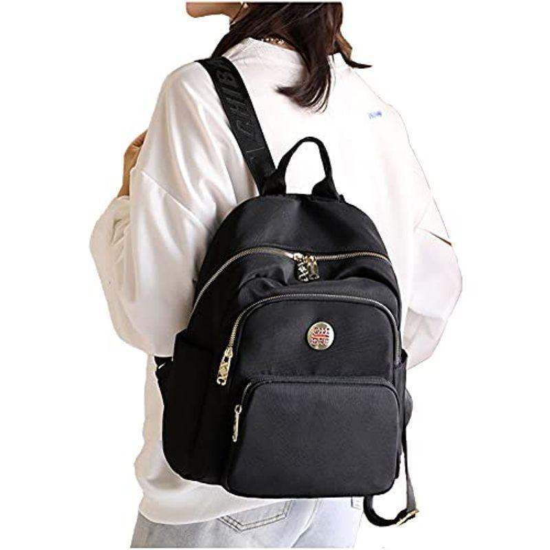Web限定 リュック レディース おしゃれ 大人 黒 リュックサック 人気 大容量 マザーズ バックパック かわいい 軽量 防水 通勤 通学 ブラ 大注目 O Rentals