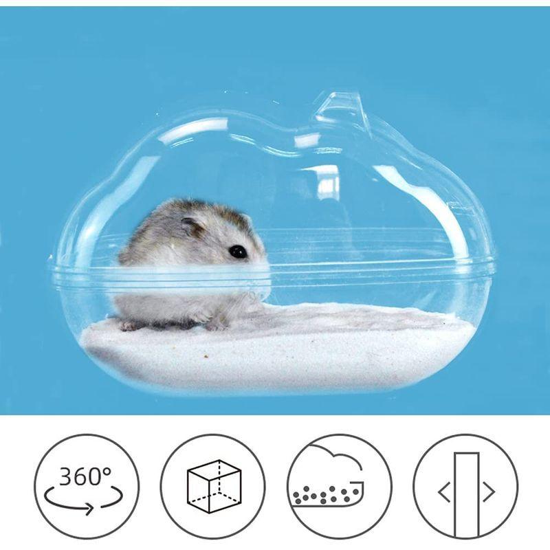 最大58 Offクーポン Gifty ジャンガリアン ハムスター 砂浴び ハウス スコップ付き 飛び散り防止 カバー付き 小型 ドワーフ 子ハム 砂遊び場 トイレ バ Wantannas Go Id