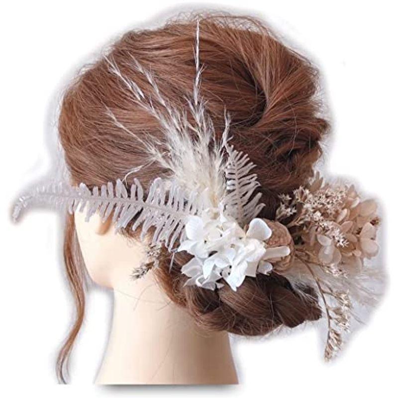 Lulu S ルルズ ヘッドドレス ヘアパーツ プリザーブドフラワー ドライフラワー ウェディング ブライダル アクセサリー 花冠 結婚式 キット Www Bollywoodpapa Com