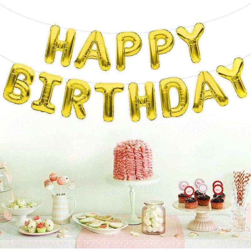 大人気新作 Hore 風船 Happy Birthday 誕生日 飾り付け パーティー風船 セット パーティ 可愛い パーティー飾り おしゃれ デコレー Discoversvg Com