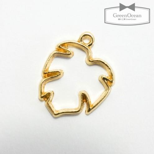 空枠 モンステラ ミニサイズ きれいめゴールド もんすてら 木 植物 葉 葉っぱ 南国 リーフ レジン枠 フレーム 夏 Summer 海 Sea 0506 2 B 隠れ工房 Greenocean 通販 Yahoo ショッピング