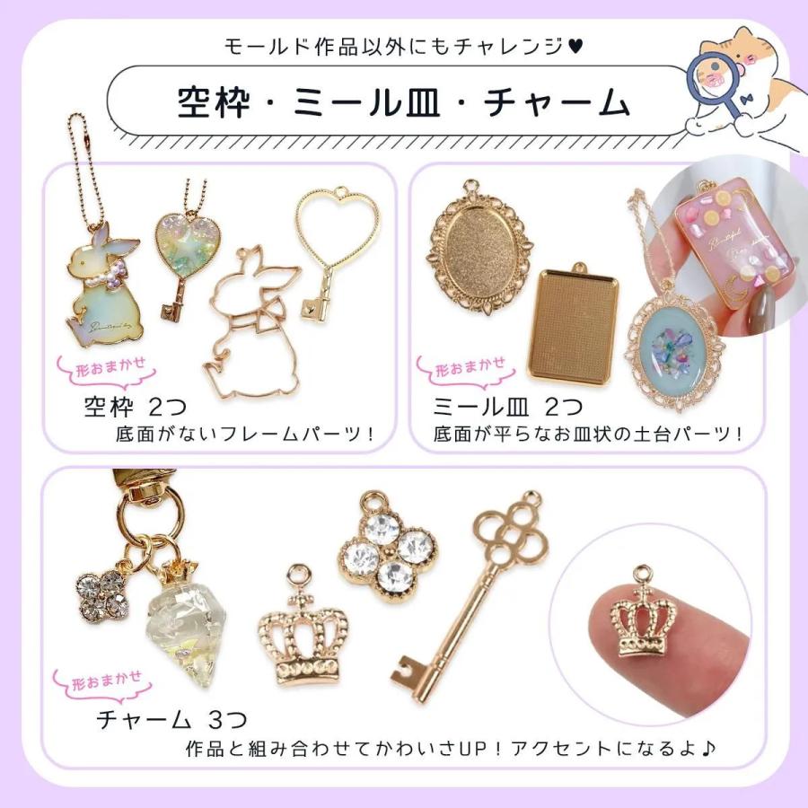 隠れ工房GreenOcean 豪華101点♪ レジンスターターキット 極 選べるBOX