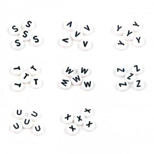 ビーズ 5個 お好きな文字が選べます♪アルファベットビーズ O 
