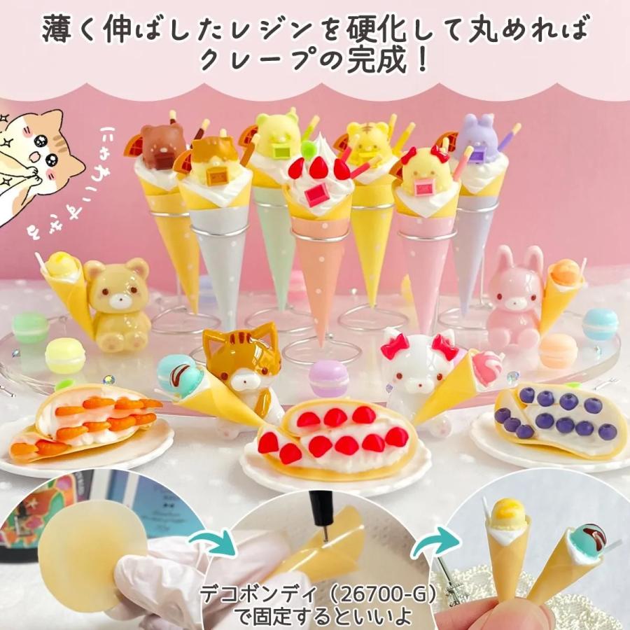 隠れ工房GreenOcean 大容量UV-LEDレジン液 70g デコ専用 デコフィット