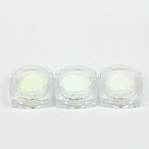 蓄光パウダー 3g 暗闇でよく光る！！蓄光さらさらパウダー 選べる3色