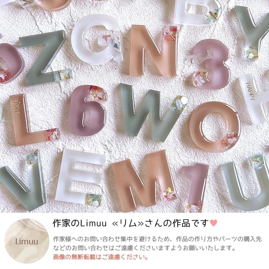 ☆シリコン型・モールド アルファベットと数字 シリコンモールド