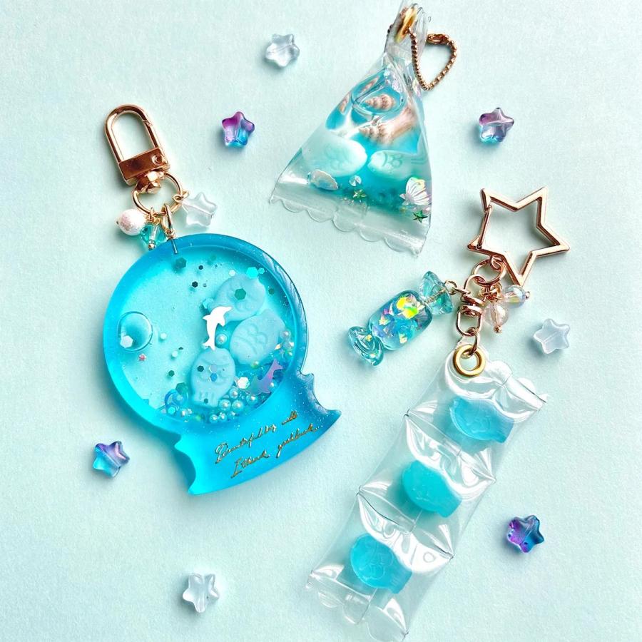 シリコン型・モールド スノードームのカシャカシャ シリコンモールド