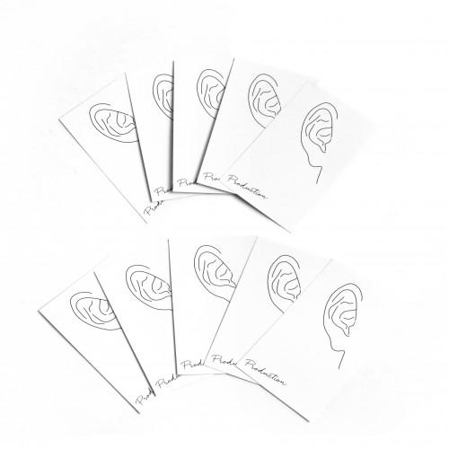 台紙 10枚 Greenoceanオリジナル 商品 作品台紙i 耳ホワイト ラッピング アクセサリー 販売 販促 シンプル レトロ 高級感 O 隠れ工房 Greenocean 通販 Yahoo ショッピング