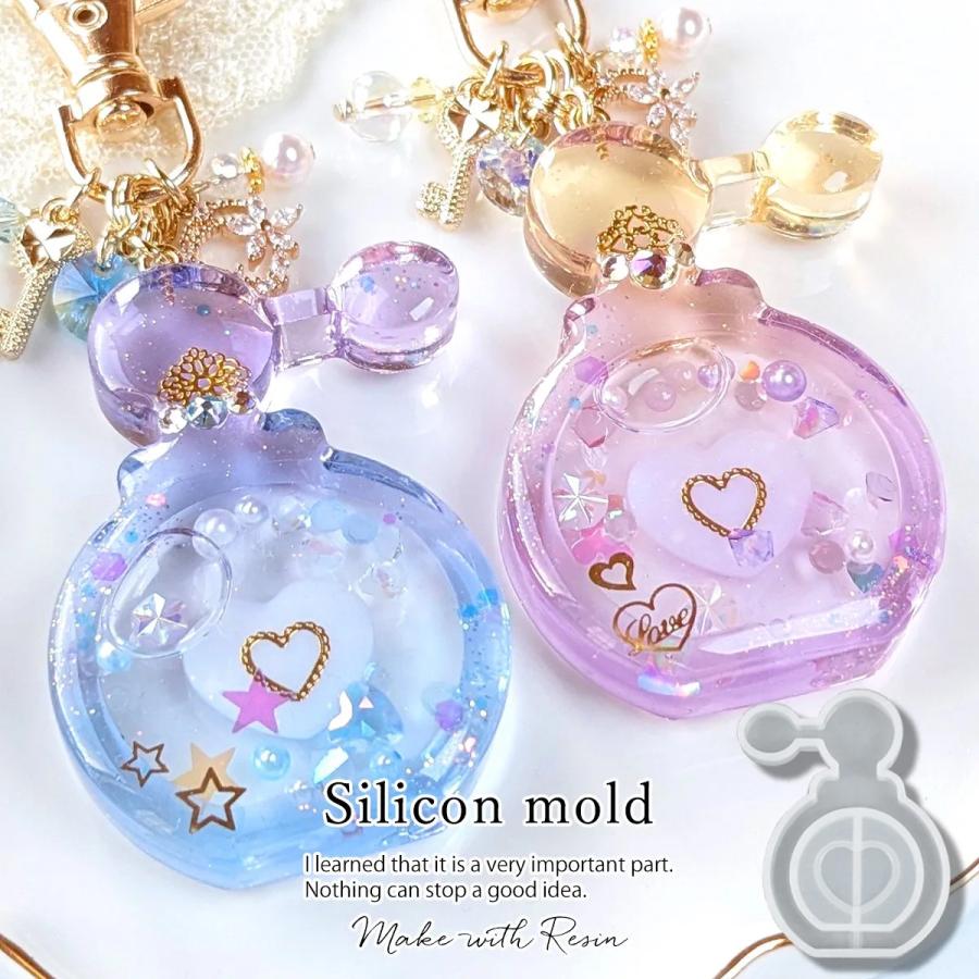 シリコン型・モールド 香水瓶のカシャカシャ シリコンモールド
