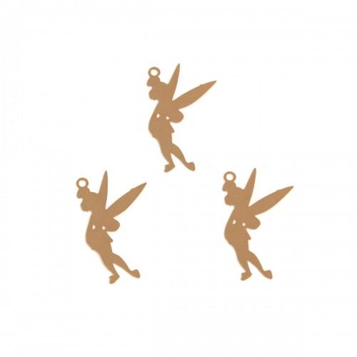メタルチャーム 3個 妖精 きれいめゴールド ティンカーベル ようせい フェアリー 童話 ピーターパン H 隠れ工房 Greenocean 通販 Yahoo ショッピング