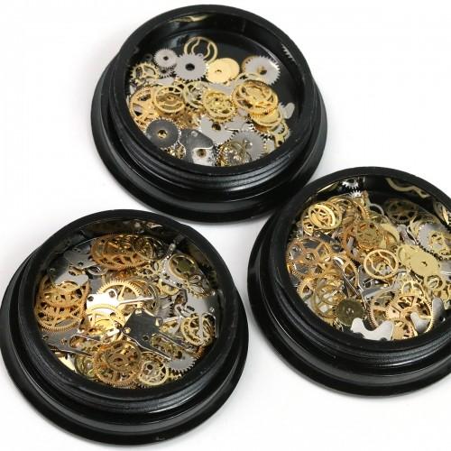 時計パーツ スチームパンク 時計部品 ギア 歯車 watch parts 封入