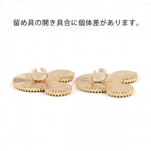 ヘアゴム土台 シルエットマウス きれいめゴールド ランド ネズミ クマ