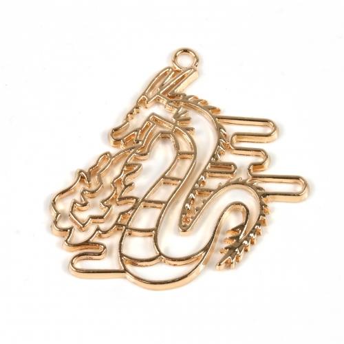 空枠 火を噴くドラゴン きれいめゴールド 龍 怪物 竜 童話 絵本 架空