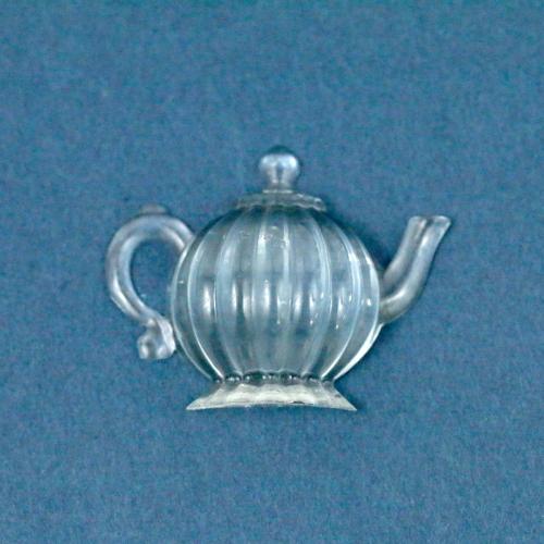 レジン♡シャカシャカ】小さなお茶会ティーポット♡ブルー