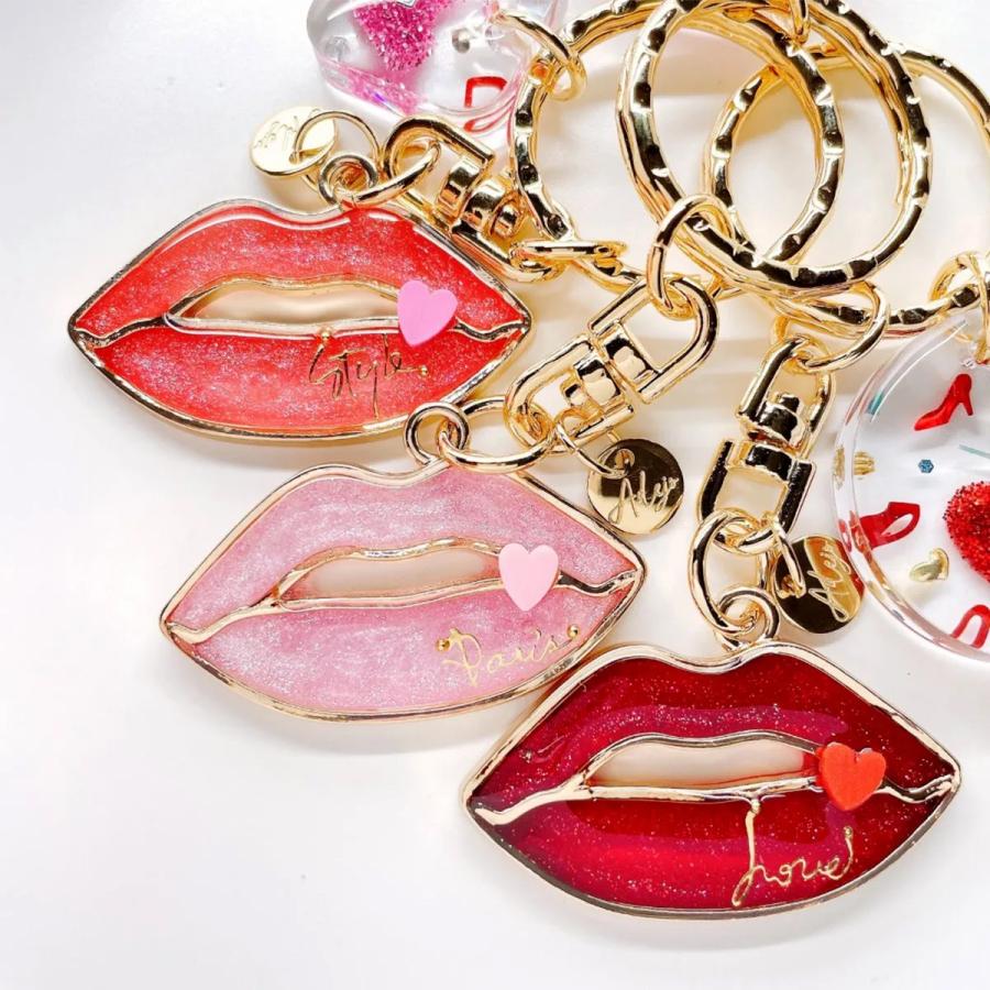 空枠 リップ レジン枠 フレーム きれいめゴールド メタルフレーム  