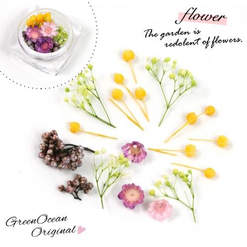 ドライフラワー 4種のドライフラワーミックス リラックス スターフラワー カスミソウ ハーバリウム ハンドメイドペン プリザーブドフラワー ネイル 隠れ工房 Greenocean 通販 Yahoo ショッピング