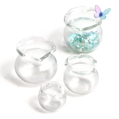 ガラスドーム ちいさな金魚鉢 Lサイズ クリア ガラスパーツ 風鈴 瓶 ガラスドーム ちいさな金魚鉢 Lサイズ クリア ガラスパーツ 風鈴 瓶