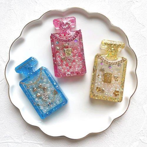 うずら♡ スプール・キューブ・香水瓶・プリンタートレー♡ シリコン型・モールド 香水瓶 カシャカシャ中身が動く♪オイルや水を