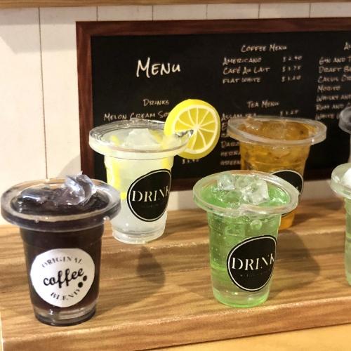 シリコン型・モールド めっちゃリアル♪立体ミニチュアカフェ制作